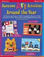 Tapa de Awesome Art Activities Around the Year
