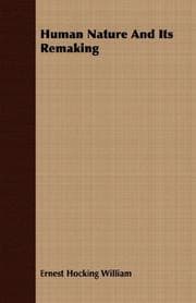 Tapa de Human Nature And Its Remaking