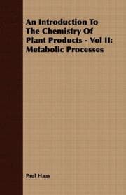 Tapa de An Introduction To The Chemistry Of Plant Products - Vol II