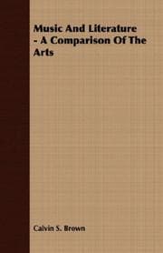 Tapa de Music And Literature - A Comparison Of The Arts