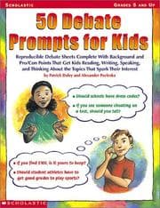 Tapa de 50 Debate Prompts for Kids