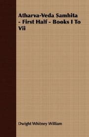 Tapa de Atharva-Veda Samhita - First Half - Books I To Vii