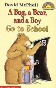 Tapa de A bug, a bear, and a boy go to school