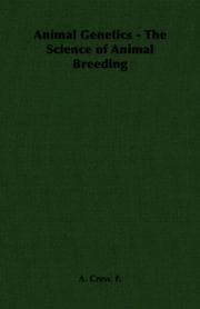 Tapa de Animal Genetics - The Science of Animal Breeding