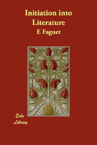 Tapa de Initiation into Literature