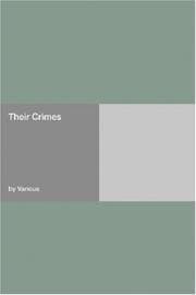 Tapa de Their Crimes