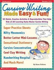 Tapa de Cursive Writing Made Easy & Fun! (Grades 2-5)