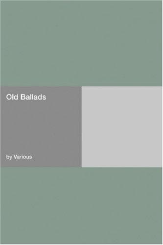 Tapa de Old Ballads