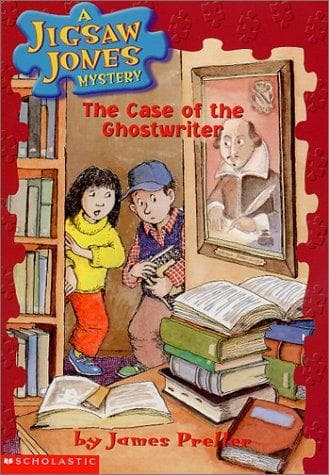 Tapa de The case of the ghostwriter