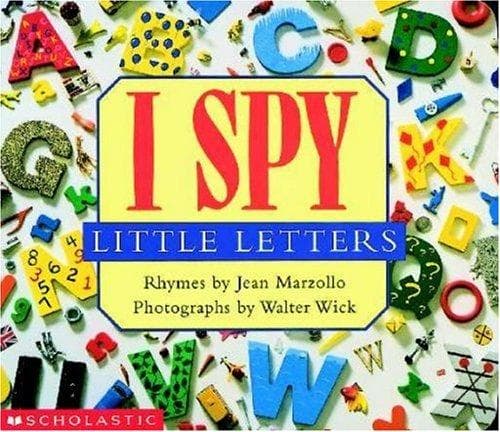 Tapa de I spy little letters