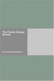 Tapa de The Pocket George Borrow