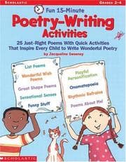 Tapa de Fun 15-Minute Poetry-Writing Activities (Grades 2-4)
