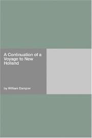 Tapa de A Continuation of a Voyage to New Holland