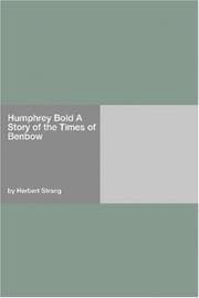 Tapa de Humphrey Bold A Story of the Times of Benbow