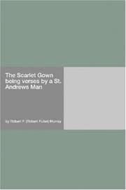 Tapa de The Scarlet Gown being verses by a St. Andrews Man