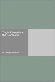 Tapa de Tragic Comedians, the  Complete
