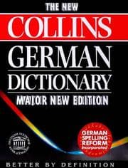 Tapa de Collins German-English, English-German Dictionary