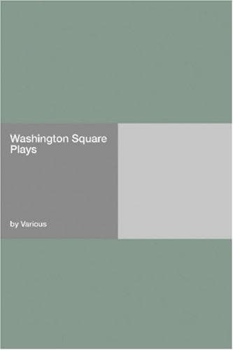 Tapa de Washington Square Plays