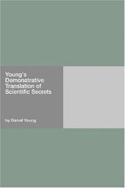Tapa de Young's Demonstrative Translation of Scientific Secrets