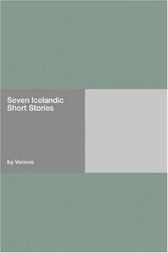 Tapa de Seven Icelandic Short Stories