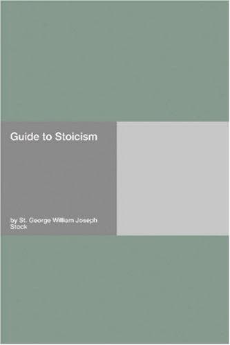Tapa de Guide to Stoicism