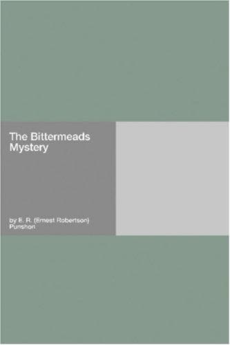Tapa de The Bittermeads Mystery