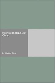 Tapa de How to become like Christ