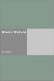 Tapa de Stories of Childhood