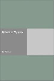 Tapa de Stories of Mystery