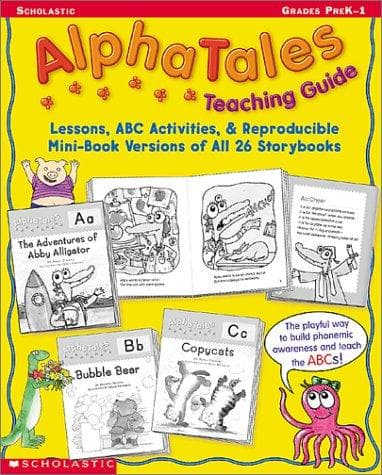 Tapa de Alpha Tales Teaching Guide (Grades PreK-1)
