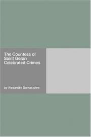 Tapa de The Countess of Saint Geran Celebrated Crimes
