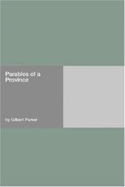 Tapa de Parables of a Province