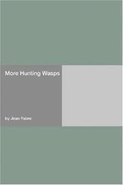 Tapa de More Hunting Wasps