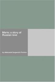 Tapa de Marie, a Story of Russian Love