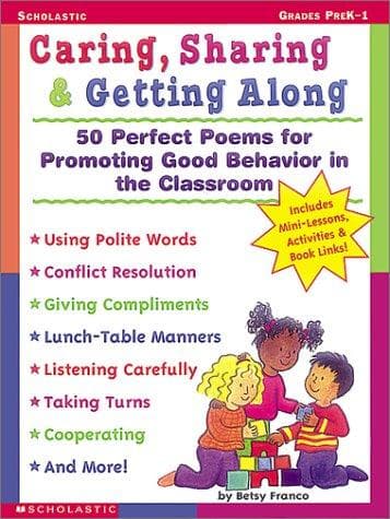 Tapa de Caring, Sharing & Getting Along   (Grades PreK-1)