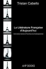 Tapa de La Littérature Francaise d'Aujourd'Hui