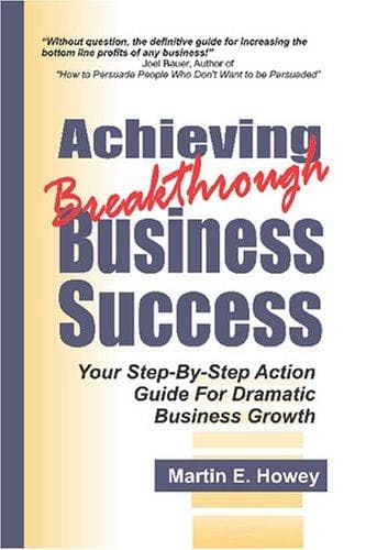 Tapa de Achieving Breakthrough Business Success