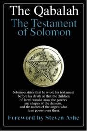Tapa de The Qabalah - The Testament of Solomon