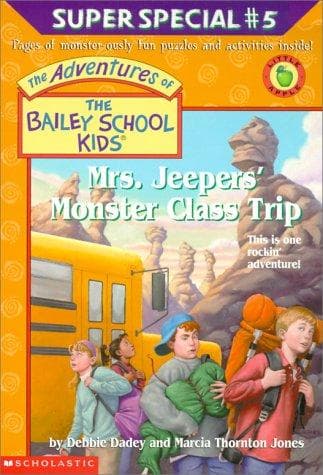 Tapa de Mrs. Jeepers' Monster Class Trip