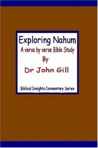 Tapa de Exploring Nahum