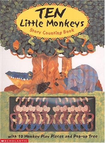 Tapa de Ten little monkeys
