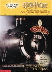 Tapa de Harry Potter Journey on the Hogwarts Express (Coloring Book With Paints)
