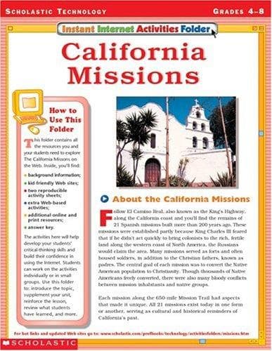 Tapa de California Missions