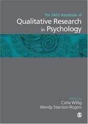 Tapa de The SAGE handbook of qualitative research in psychology