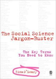 Tapa de The social science jargon buster