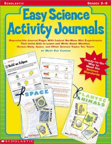 Tapa de Easy Science Activity Journals (Grades 3-6)