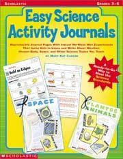 Tapa de Easy Science Activity Journals (Grades 3-6)