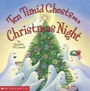 Tapa de Ten Timid Ghosts On A Christmas Night (Read With Me (New York, N.Y.).)