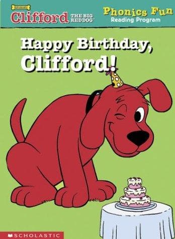 Tapa de Happy Birthday, Clifford (Phonics Fun Reading Program)