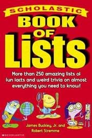 Tapa de Scholastic book of lists